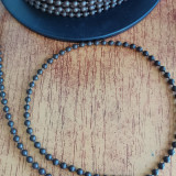 Lantisora diametru 4.5 mm - maro 1 ML