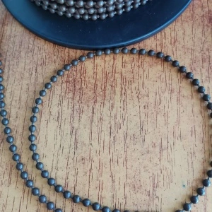 Lantisora diametru 4.5 mm - maro 1 ML