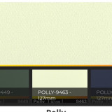 Lamele pentru jaluzele verticale 127mm polly 9413-9423cu umeras