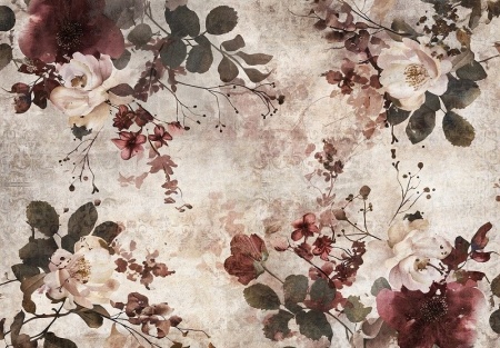 Poster papier peint Structure de composition de fleurs - 15355