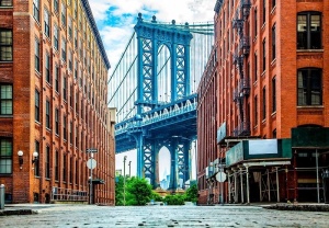 Papier Peint Photo Murale XXL Villes - Pont vers Manhattan New York - 15330
