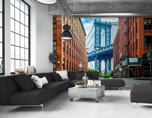 Papier Peint Photo Murale XXL Villes - Pont vers Manhattan New York - 15330 - Img 3