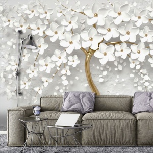 Poster d'art avec des motifs de fleurs - 13589 - Img 5