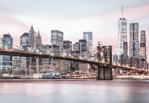 Papier Peint Photo Murale XXL Villes Pont de Brooklyn - 13808