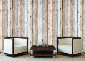 Poster - Imitation planches de bois - 1036 - Img 2