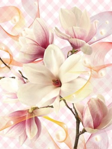 Papier peint - Belles fleurs - 10124A - Img 1