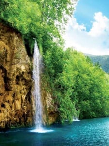 Papier peint de cascade tropicale - 10201A - Img 1