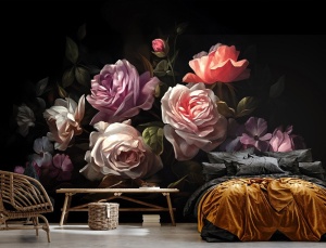 Papier Peint Fleurs adorables - 14650 - Img 2