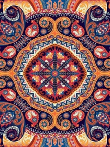 Papier peint - Motifs Оrientaux - 10142A - Img 1