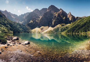 Papier peint Photo Murale Nature Lac de montagne - 14628