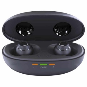 Set 2 aparate auditive JH-A51 în cutie de încărcare power bank
