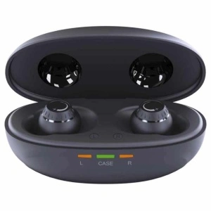 Set 2 aparate auditive JH-A51 în cutie de încărcare power bank