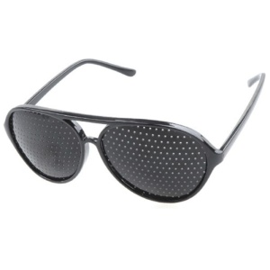 Ochelari Pinhole model A pentru exerciții oculare.