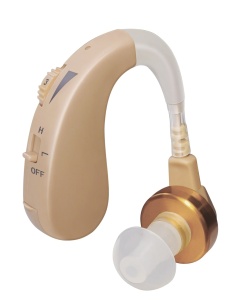 Amplificator Auditiv (Aparat Auditiv) Digital VHP-202 – Reglaj Volum, Ton Jos/H, Baterie 1.5V, 3 Dopuri Incluse