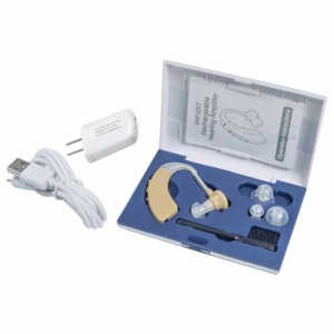Kit complet aparat auditiv VHP-220T cu accesorii și cutie de protecție