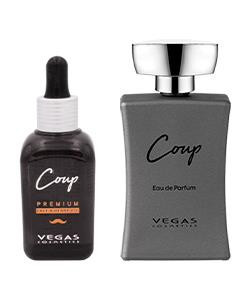 Profumo coup 100ml e olio da barba fragranzato Coup