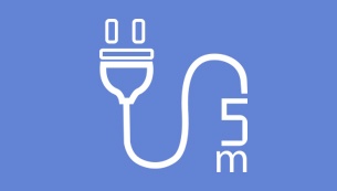 A white electrical plug with a wire
AI-generated content may be incorrect.