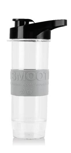 A clear plastic container with a grey lid
AI-generated content may be incorrect.