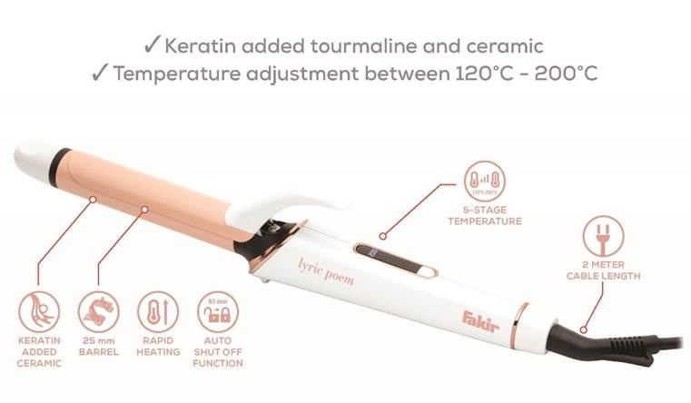 A white and pink curling iron
AI-generated content may be incorrect.