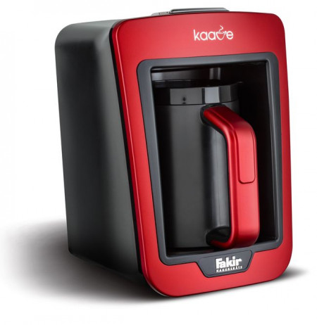 Automat preparare cafea turceasca Fakir Kaave, 735 W, 280ml, Luminasense Technology, Control digital, Rosu