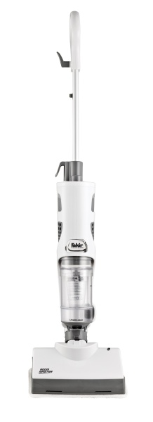 Aspirator vertical si curatare cu abur Fakir Room Master 2in1, 1550 W abur, Rezervor apa 550 ml, Rezervor praf 340 ml, 2 paduri microfibra, Alb