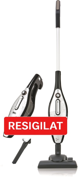 Aspirator multifunctional cu fir Fakir Starky 2 in 1 vertical si de mana, 1 l, 800 W, Perie multifunctionala - PRODUS RESIGILAT