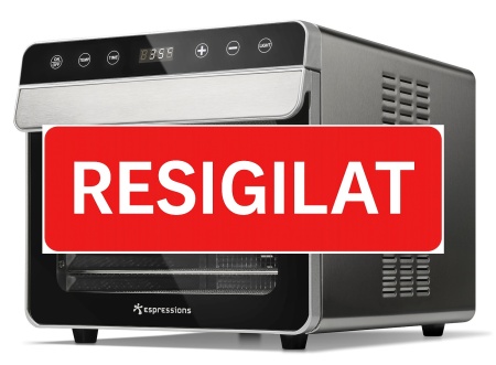 Deshidrator alimente cu 8 tavi Smart Food Espressions, 700W, Carcasa si tavi inox, Termostat 35-85°C, Timer 48 ore, Inox, PRODUS RESIGILAT