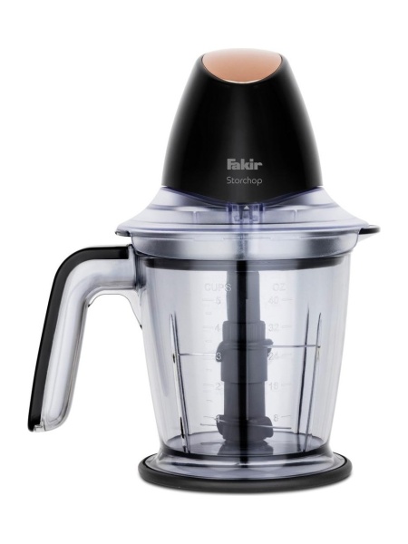 Fakir tocator chopper Storchop, 700W, 1,25L, Lame inox duble, Cupru