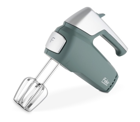 Mixer de mana Fakir Forceful, 700W, 7 viteze, set teluri si carlige framantare, Verde Mint