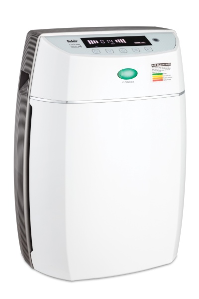 Purificator aer si ionizator Fakir Luminoso Smart, 6 trepte de filtrare, incl. Fotocatalitic TiO2, UV si HEPA H14, Aplicatie mobila, 50W, minim 25dB, 50 mp, Alb