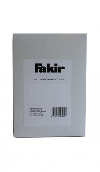 Set 5 saci hartie originali (unica folosinta) pentru aspiratoarele Fakir/Nilco S20, S12, S8