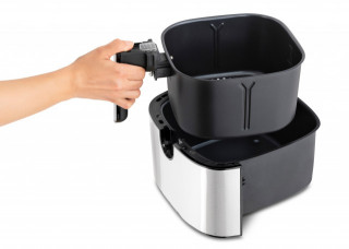 Airfryer/Friteuza cu aer cald Fakir Uno Chefry 5L, 1750W, Ecran digital, 200 °C, 8 programe de gatire presetate (inclusiv deshidratare), Timer, Negru - Img 7