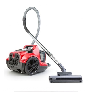 Aspirator fără sac Fakir Veyron Turbo Öko, 850W, 2.5 l, Filtru EPA, Rază de acțiune 8 m, Perie Turbo, Accesorii incluse, Culoare Roșu - Img 2