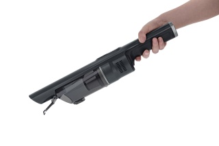 Aspirator stick si de mana Fakir AS 1480LT Floor, Li-Ion 14,8V, 30 min autonomie, motor BLDC (fara perii) 180W, Perie electrica dubla, 20 kPa, Filtru EPA, Negru - Img 7