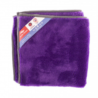 Laveta praf Nordic Stream microfibra 100% polyester, uscat, 340 GSM, 30x30cm, Mov