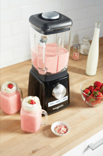 Power Blender 4 MAGIMIX, 1300 W, 22,000 rpm, vas din sticlă 1,8 L, 3 ani garanție, negru - Img 6