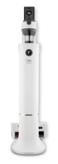 Aspirator vertical Fakir Purevac Ultra, Statie curatare automata, 350W, 0.3L, 25.9V Li-Ion, Perie cu UV, Mop rotativ cu pulverizator, 2 filtre HEPA 13, Putere automata, max. 60 min, Alb - Img 2