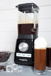 Power Blender 4 MAGIMIX, 1300 W, 22,000 rpm, vas din sticlă 1,8 L, 3 ani garanție, negru - Img 7