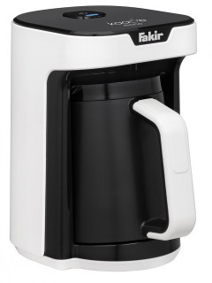 Aparat cafea turceasca Fakir Kaave Mono, 535W, Luminasense Technology, 4 cesti, Avertizare sonora, Control digital, Alb
