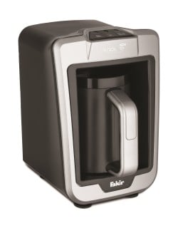 Aparat cafea turceasca Fakir Kaave Trio Cafea&Lapte, Luminasense Technology, 735W, Capacitate 280ml (1-4 cesti), Control digital, Avertizare sonora, Argintiu - Img 1