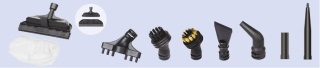 Aspirator cu spalare si abur Fakir PR 7020 pt. covoare, canapele, fotolii, tapiterie auto si alte textile, curata (54°C) si igienizeaza (97°C), 2000W, doua rezervoare, 1.6 L, injectie extractie, Gri - Img 5