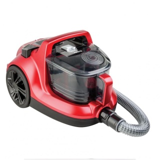 Aspirator fără sac Fakir Veyron Turbo Öko, 850W, 2.5 l, Filtru EPA, Rază de acțiune 8 m, Perie Turbo, Accesorii incluse, Culoare Roșu - Img 6