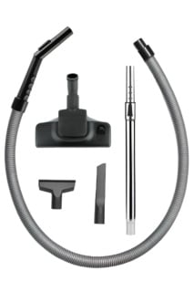 Aspirator profesional Fakir 21LT, 2200W, 21L, Fara sac, Turbo, Functie suflare, Tub telescopic, Accesorii incluse, Bordeaux - Img 2