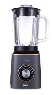 Blender Fakir Mixypro 1.5L, Vas rezistent din sticla, 3 Programe, Lama cu 6 cutite, 800W, Antracit - Img 4
