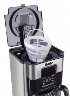 Cafetiera digitala Fakir Aroma Grande, 1000W, Ecran digital, 1.8L, Functie auto OFF, Timer, Sistem auto-curatare, Functie mentinere la cald, Suport detasabil filtru, Inox, PRODUS RESIGILAT - Img 5