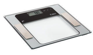 Cantar electronic corporal Fakir Hercules, 12 memorii, sticla securizata 6 mm, 150kg, masurare masa musculara, nivel grasime, densitate osoasa, calorii necesare, nivel de apa din corp, Alb/Negru - Img 2