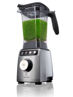 Power Blender Pro Espressions, 1400W, 2 litri, Vas Tritan BPA free, 4 programe, Inox