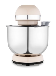 Robot de bucatarie Fakir Magichef, 1200W, Bol 4 L inox, 3 accesorii inox, 6 Viteze - Pulse, Angrenaje metalice, Roz - Img 3