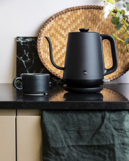 Fierbator electric Wilfa WSPOK-1000B Pour-over 1000W, 0.8 L, BPA free, otel inox, Negru - Img 6