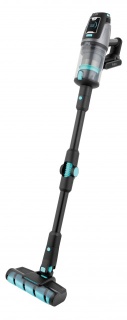 [RESIGILAT] Aspirator vertical si mop Fakir Bolt X Plus Aqua 8472, 550W, 28,8 V, HEPA13 (filtrare 99.9%), autonomie max 1h, 4 trepte de filtrare, Tub flexibil, Ecran LED touch, Recipient praf 600ml, Acumulator detasabil, Perie cu LED - Img 2